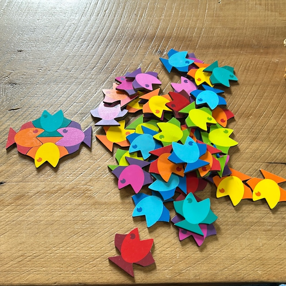 Wooden Fish Puzzle